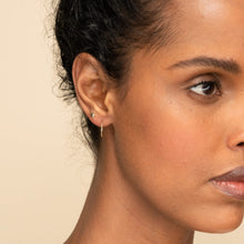 Load image into Gallery viewer, Hapuxt 14K Gold Plated Endless Hoop Earrings Lightweight Thin Gold Hoop Earrings 30mm-70mm